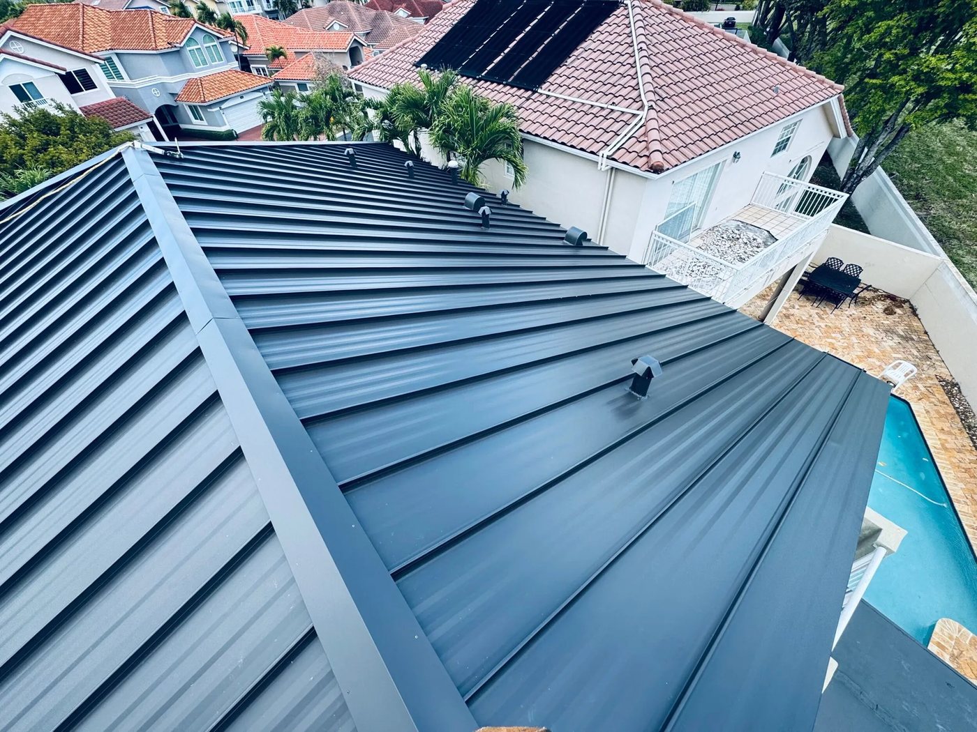 Huntington, NY / Standing seam metal roof